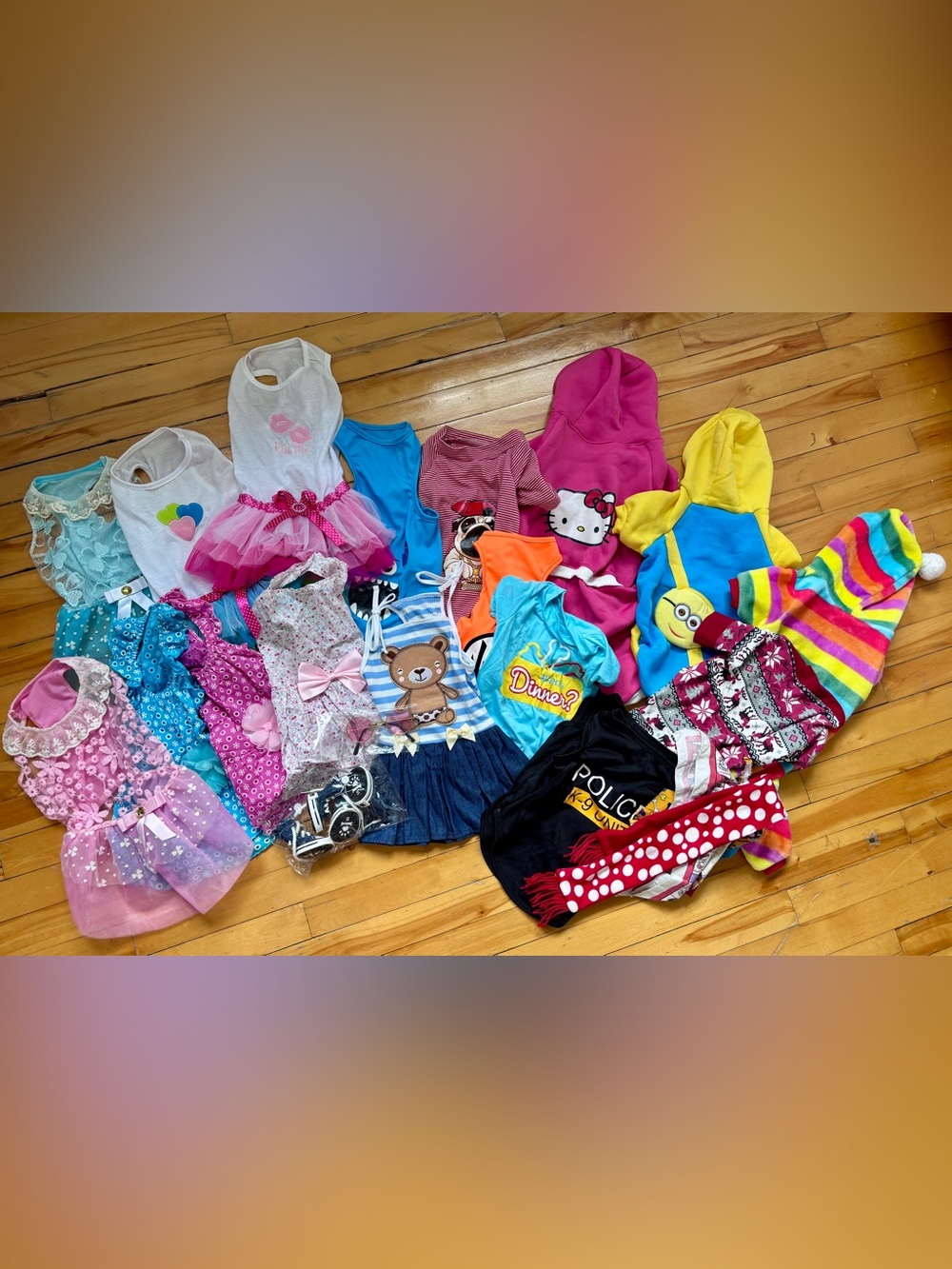 🐶Dog Complete Assorted Colorful Dog Dresses & Costumes Collection